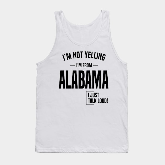 Alabama in United States. Tank Top by C_ceconello